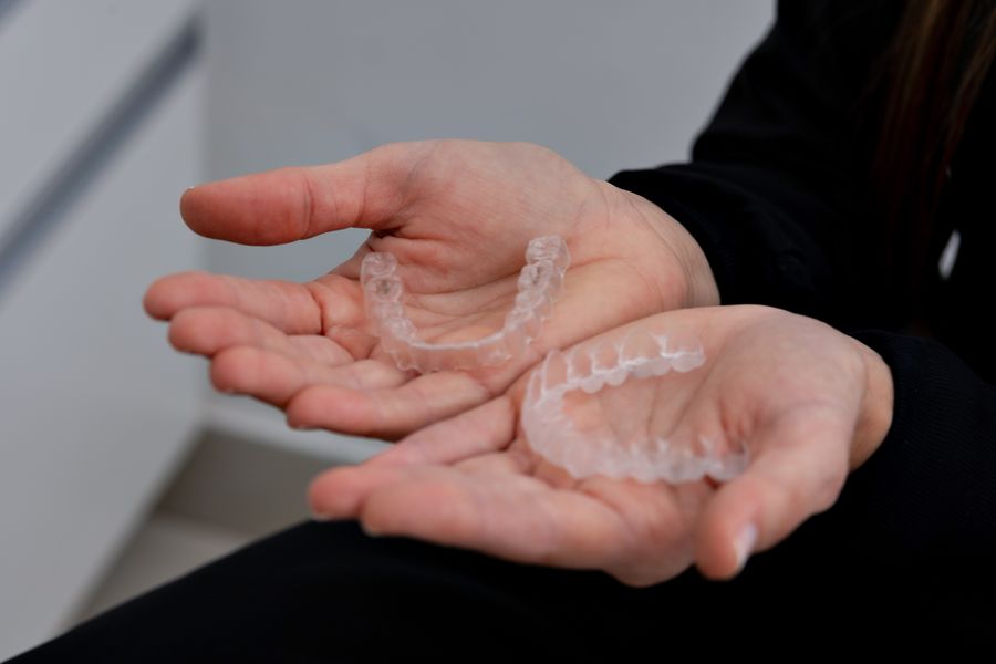 Clear aligner treatment